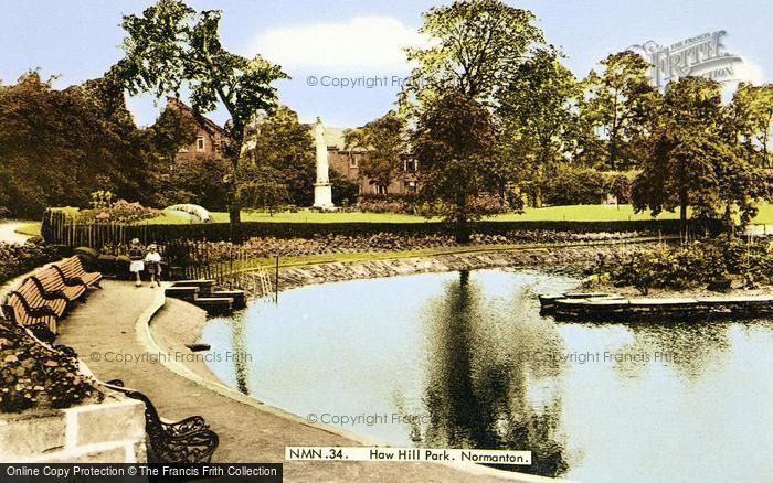 Photo of Normanton, Haw Hill Park c.1965