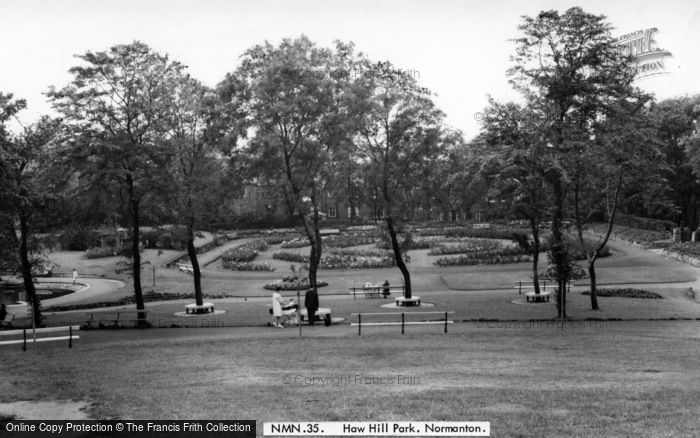 Photo of Normanton, Haw Hill Park c.1965