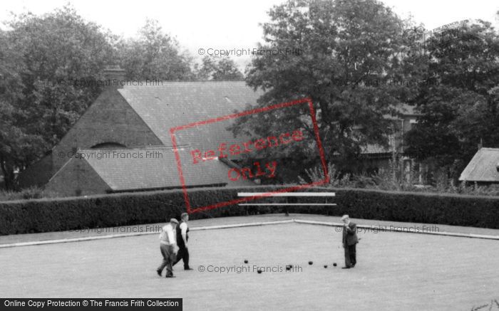 Photo of Normanton, Haw Hill Park, Playing Bowls c.1965