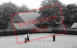 Haw Hill Park, Playing Bowls c.1965, Normanton