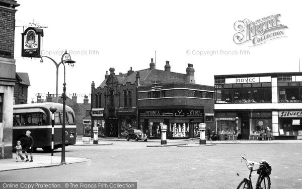 Photo of Normanton, Market Place c.1955