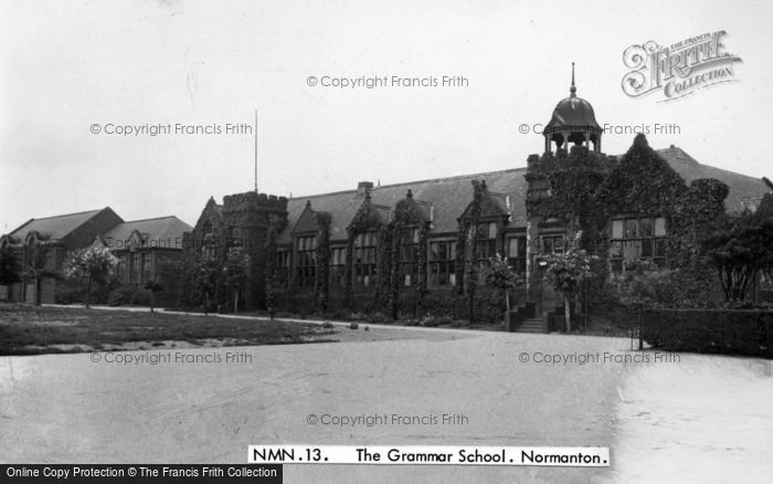 Photo of Normanton, The Grammar School c.1955