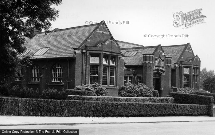 Photo of Normanton, The Library c.1955