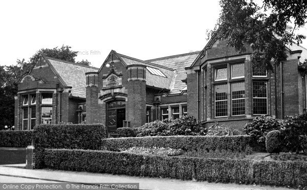 Photo of Normanton, The Library c.1955