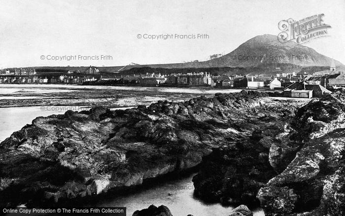 Photo of North Berwick, From The Rocks, Showing North Berwick Law c.1895