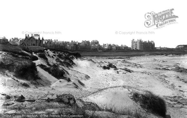 Photo of North Berwick, Marine Hotel And Links 1897