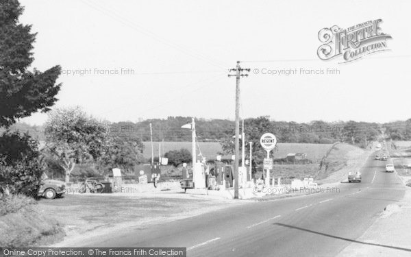 Photo of North Boarhunt, Southwick Road, Petrol Station c.1965