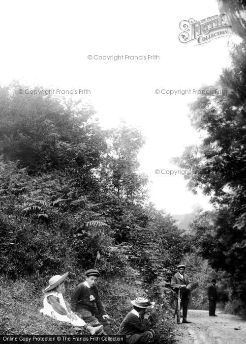 Photo of North Bovey, Children At Hele Farm 1907