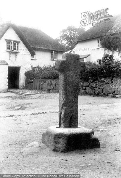 Photo of North Bovey, Cross 1907