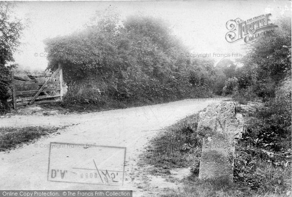 Photo of North Bovey, Moreton Hampsted Road 1907