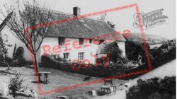 Old Cottages c.1960, North Bovey