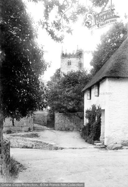 Photo of North Bovey, St John's Church And Lychgate 1907