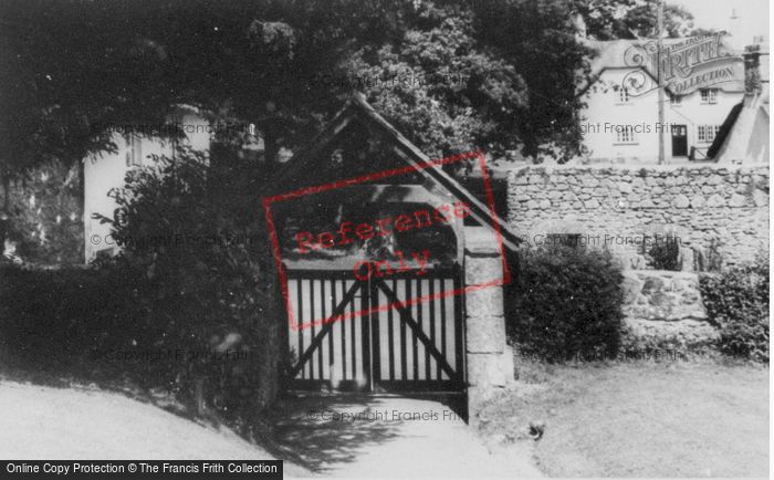 Photo of North Bovey, The Lychgate And Village c.1960