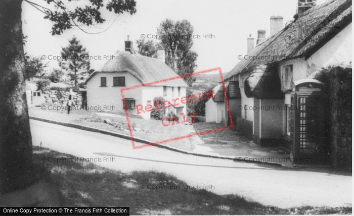 Photo of North Bovey, The Village c.1960