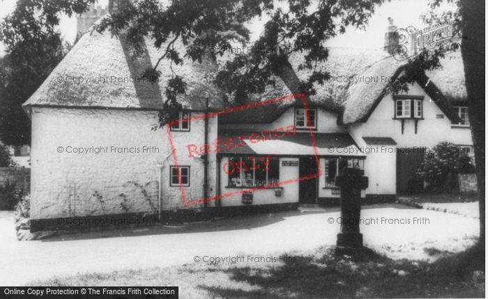 Photo of North Bovey, The Village c.1960
