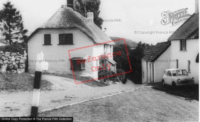 Photo of North Bovey, The Village c.1960