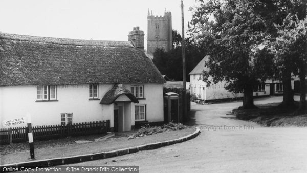 Photo of North Bovey, The Village c.1960