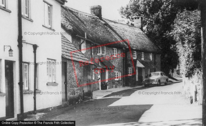 Photo of North Bovey, The Village c.1960