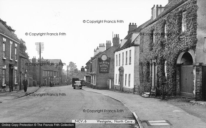 Photo of North Cave, Westgate c.1955