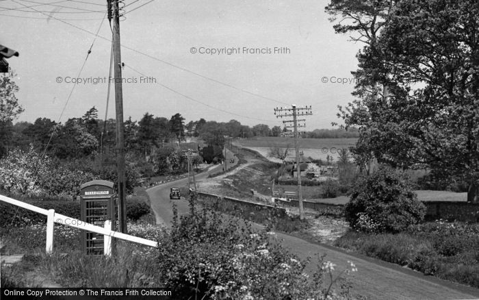 Photo of North Chailey, View Towards North Chailey c.1950
