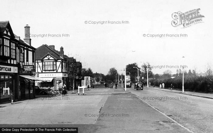 Photo of North Cheam, London Road c.1955