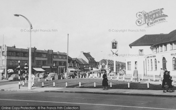 Photo of North Cheam, London Road c.1955