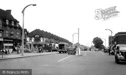 London Road c.1955, North Cheam
