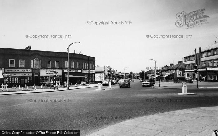Photo of North Cheam, Malden Road c.1960