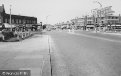 The Cross Roads c.1960, North Cheam