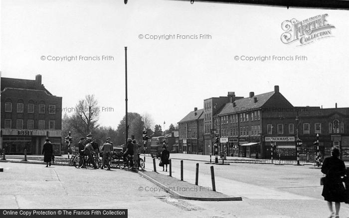 Photo of North Cheam, The Crossroads c.1950
