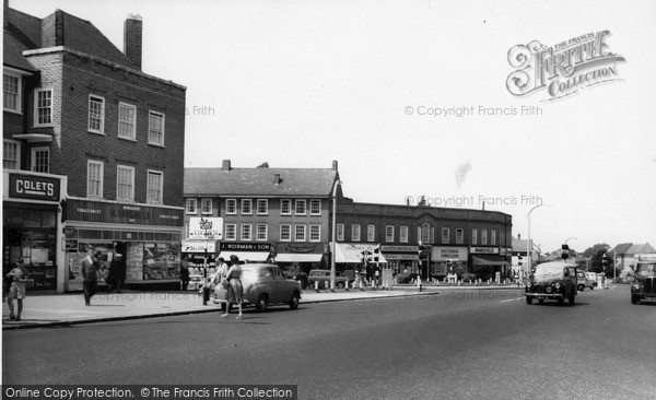 Photo of North Cheam, The Shops c.1960