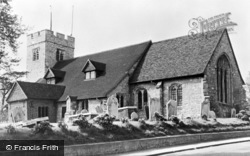 Old Chingford Church c.1955, North Chingford