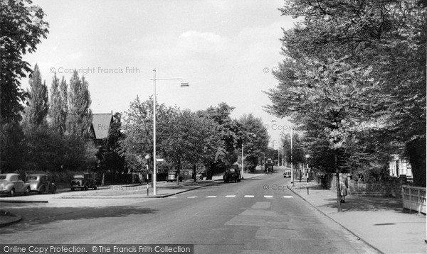 Photo of North Chingford, The Ridgeway c.1955