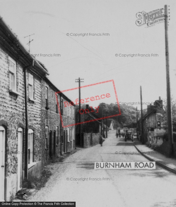 Photo of North Creake, Burnham Road c.1960