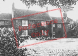 Slys Farm c.1960, North Creake