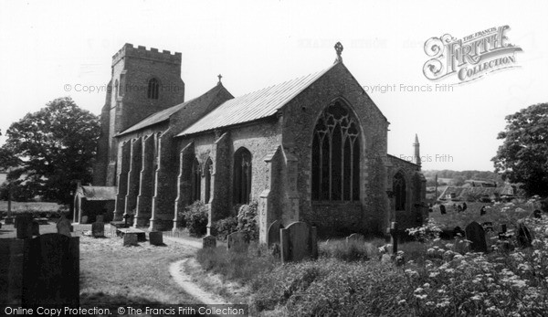 Photo of North Creake, St Mary's Church c.1955