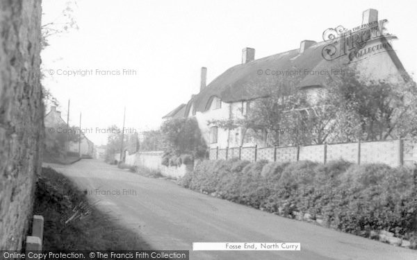 Photo of North Curry, Fosse End c.1955