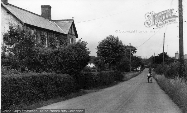 Photo of North Curry, Windmill Hill c.1955
