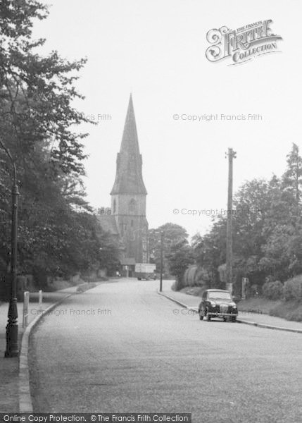 Photo of North Ferriby, Church c.1955