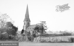 Church From The Playing Fields c.1960, North Ferriby