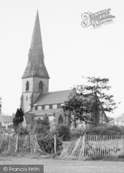 Church From The Playing Fields c.1960, North Ferriby