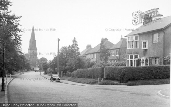 Photo of North Ferriby, Church Road c.1955