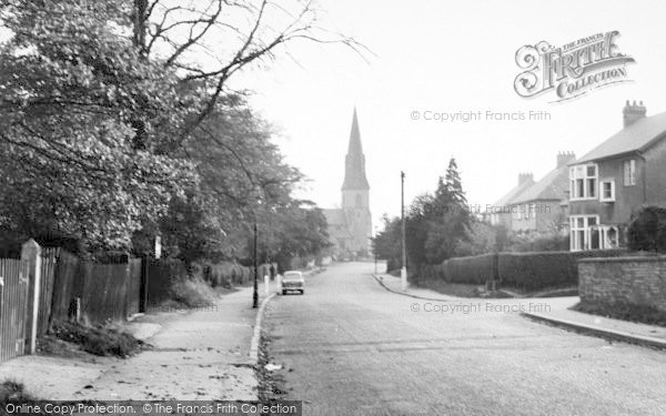 Photo of North Ferriby, Church Road c.1960