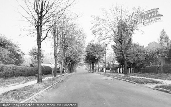 Photo of North Ferriby, New Walk c.1960