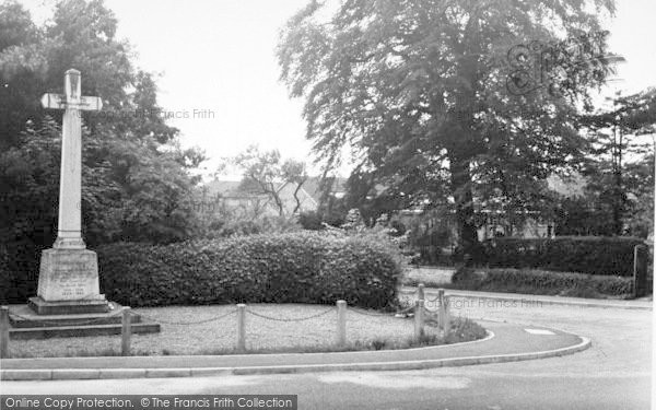 Photo of North Ferriby, The Memorial c.1955