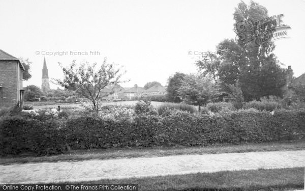 Photo of North Ferriby, View From Station Road c.1960