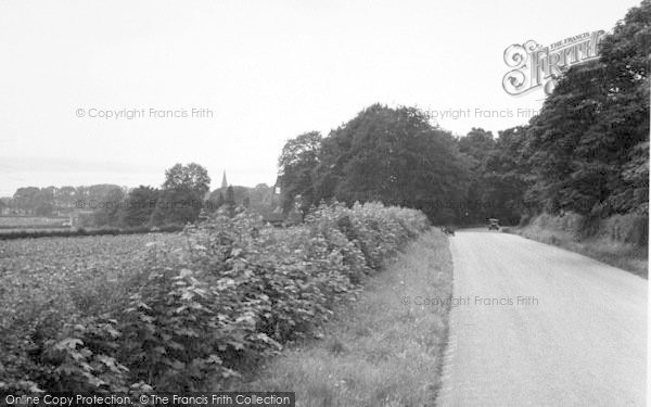 Photo of North Ferriby, View From Swanland Hill c.1955