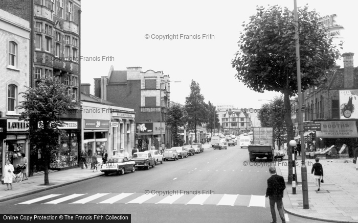 Photo of North Finchley, High Road c.1965