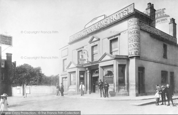 Photo of North Finchley, Torrington Arms Hotel c.1890
