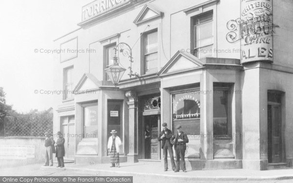 Photo of North Finchley, Torrington Arms Hotel c.1890